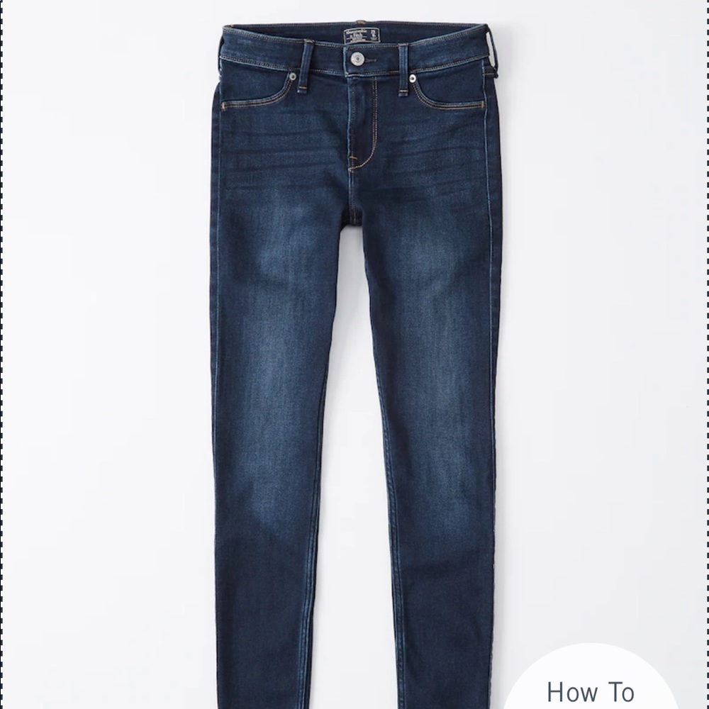 Abercrombie & Fitch Mid Rose Jean Jegging